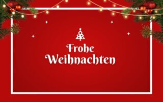 Wir wünschen frohe Weihnachten!